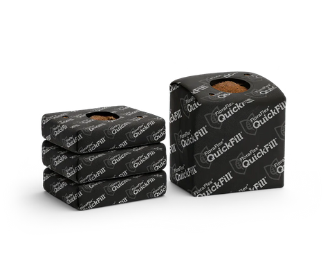 3/4 Gal O2 Covered Top QuickFill | 60% WHC Coco Coir