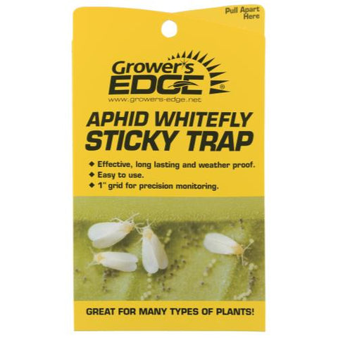 Grower's Edge Aphid Whitefly Sticky Trap 5/Pack (80/Cs)