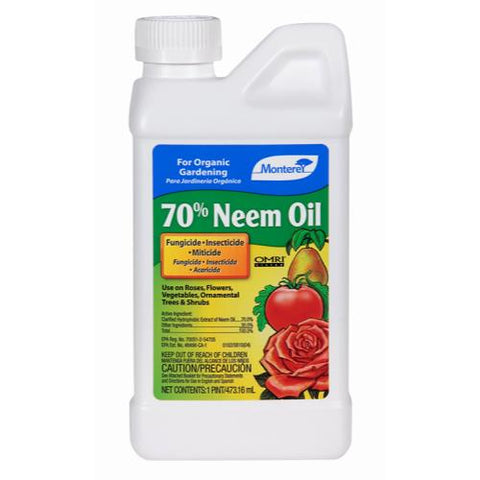 Monterey 70% Neem Oil Conc. Pint (6/Cs)