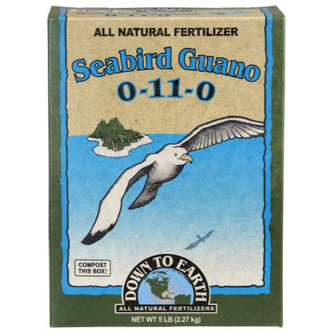 Down To Earth High Phosphorus Seabird Guano - 5 lb (6/Cs)