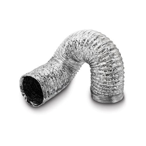Max-Duct Silver/Black Foil Ducting- 10 in x 25 ft