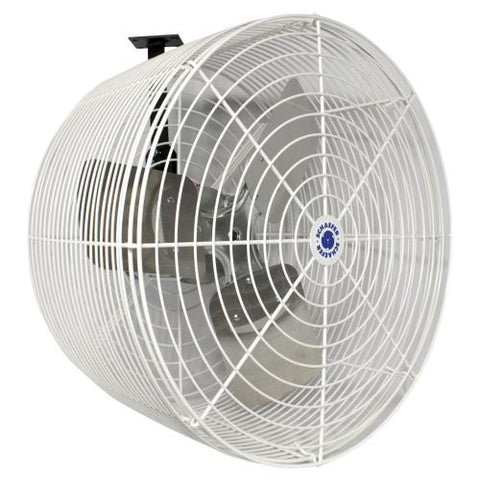 Schaefer Versa-Kool Circulation Fan 20 in w/ Tapered Guards, Cord & Mount - 5470 CFM