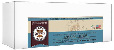 True Liberty 55 Gallon Drum Liners 36 in x 48 in (25/Pack)