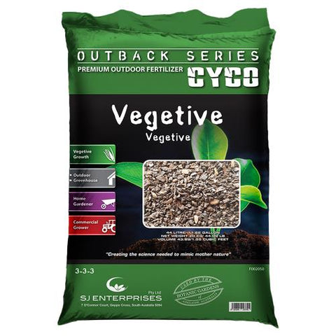 CYCO Outback Series Vegetive 10 kg / 22 lb